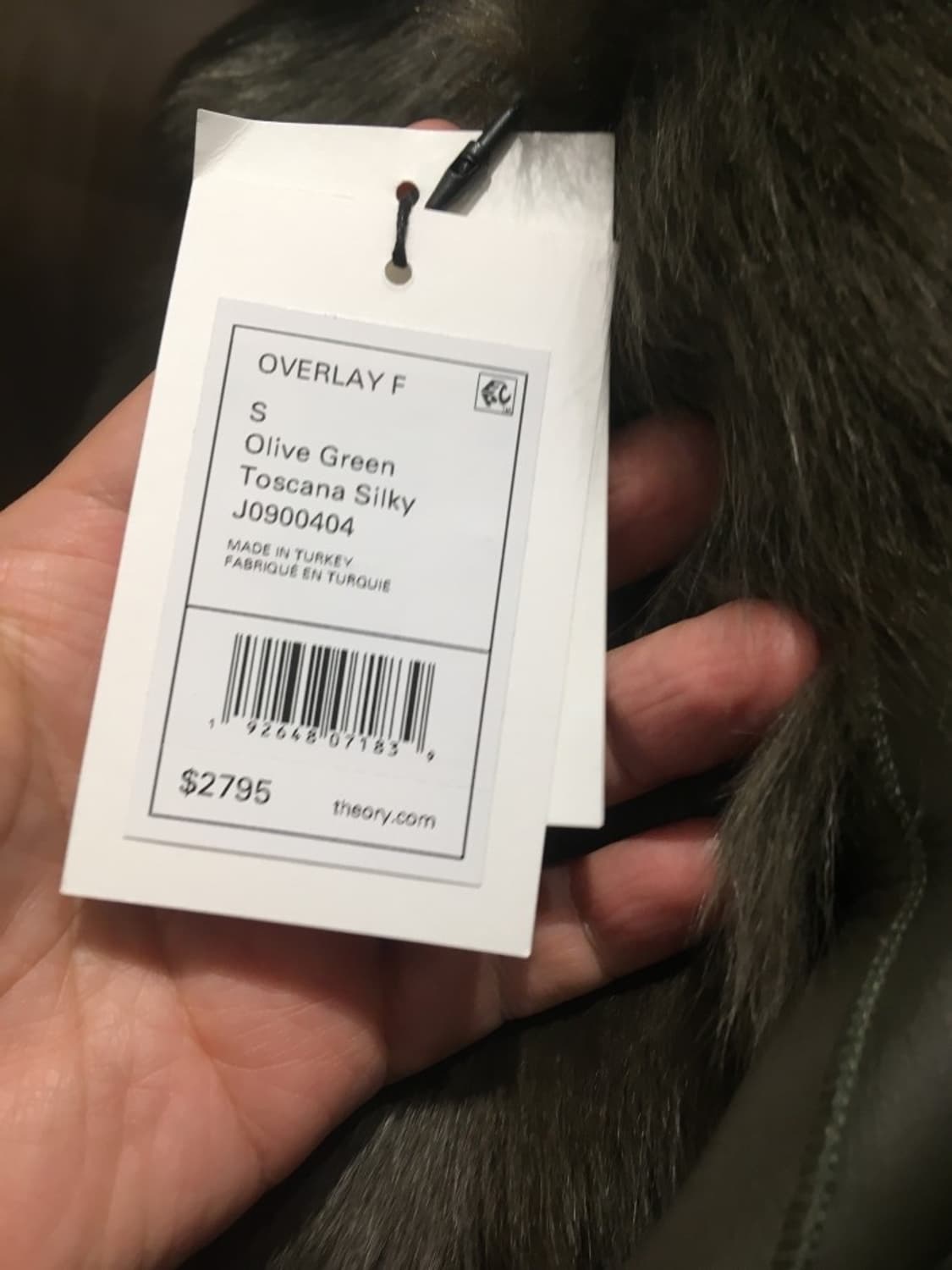 띠어리 리버서블 시어링 천연가죽 무스탕 점퍼 상품이미지9