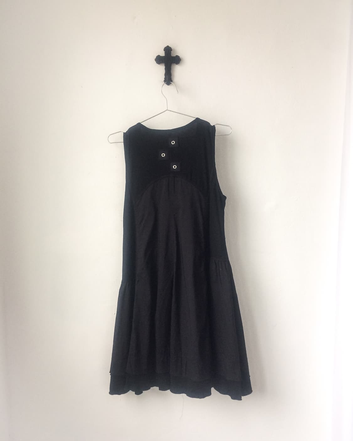 Lace up point sleeveless one piece 상품이미지3