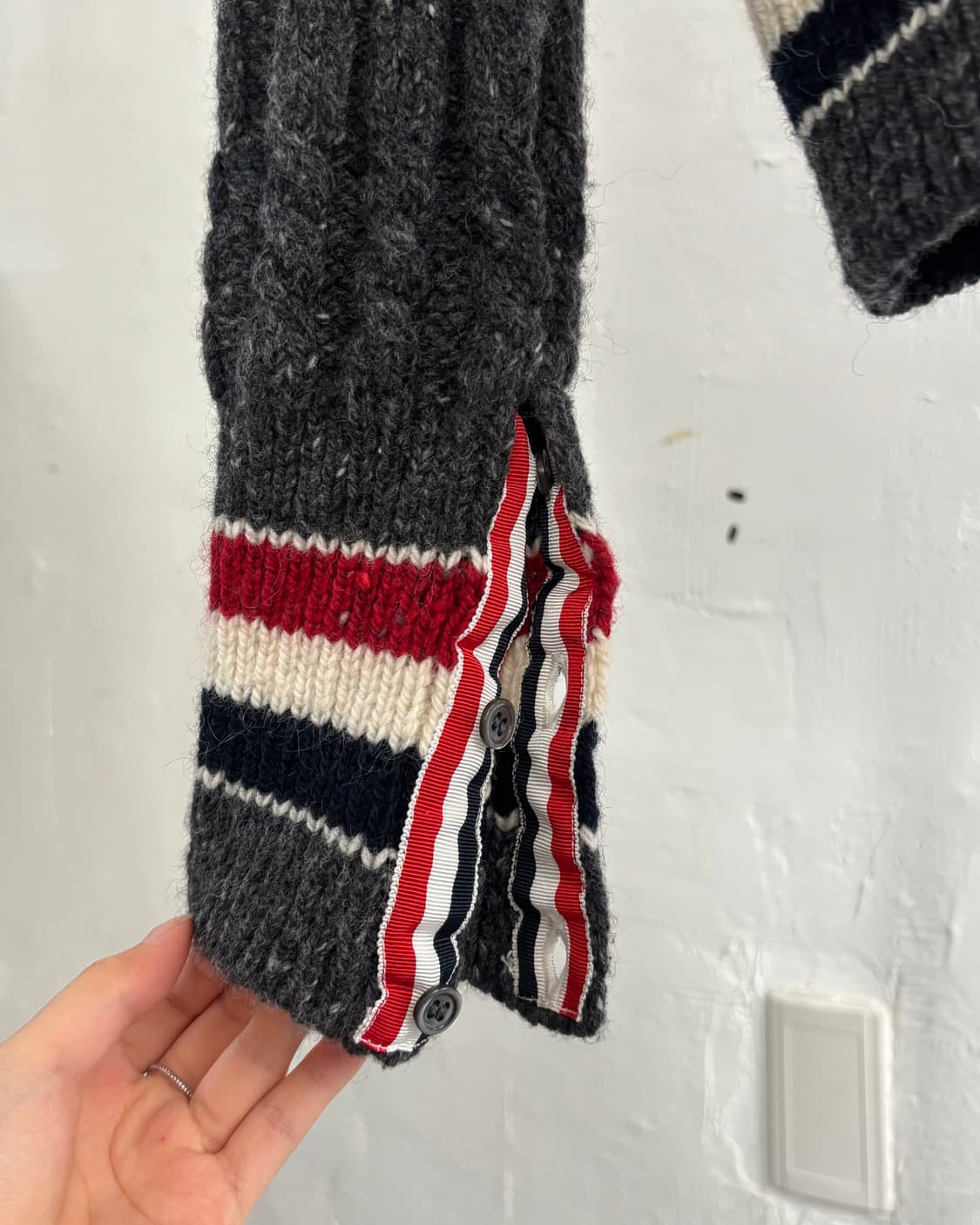 Thom Browne 톰브라운 모헤어 울 가디건 상품이미지9