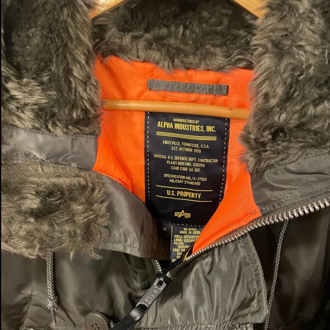 알파인더스트리 리메이크 크롭봄버M 상품이미지4