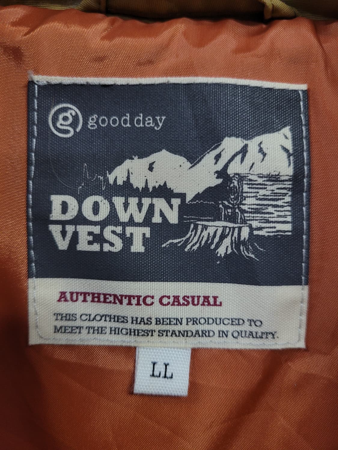 good day DOWN VEST 다운 베스트 상품이미지3