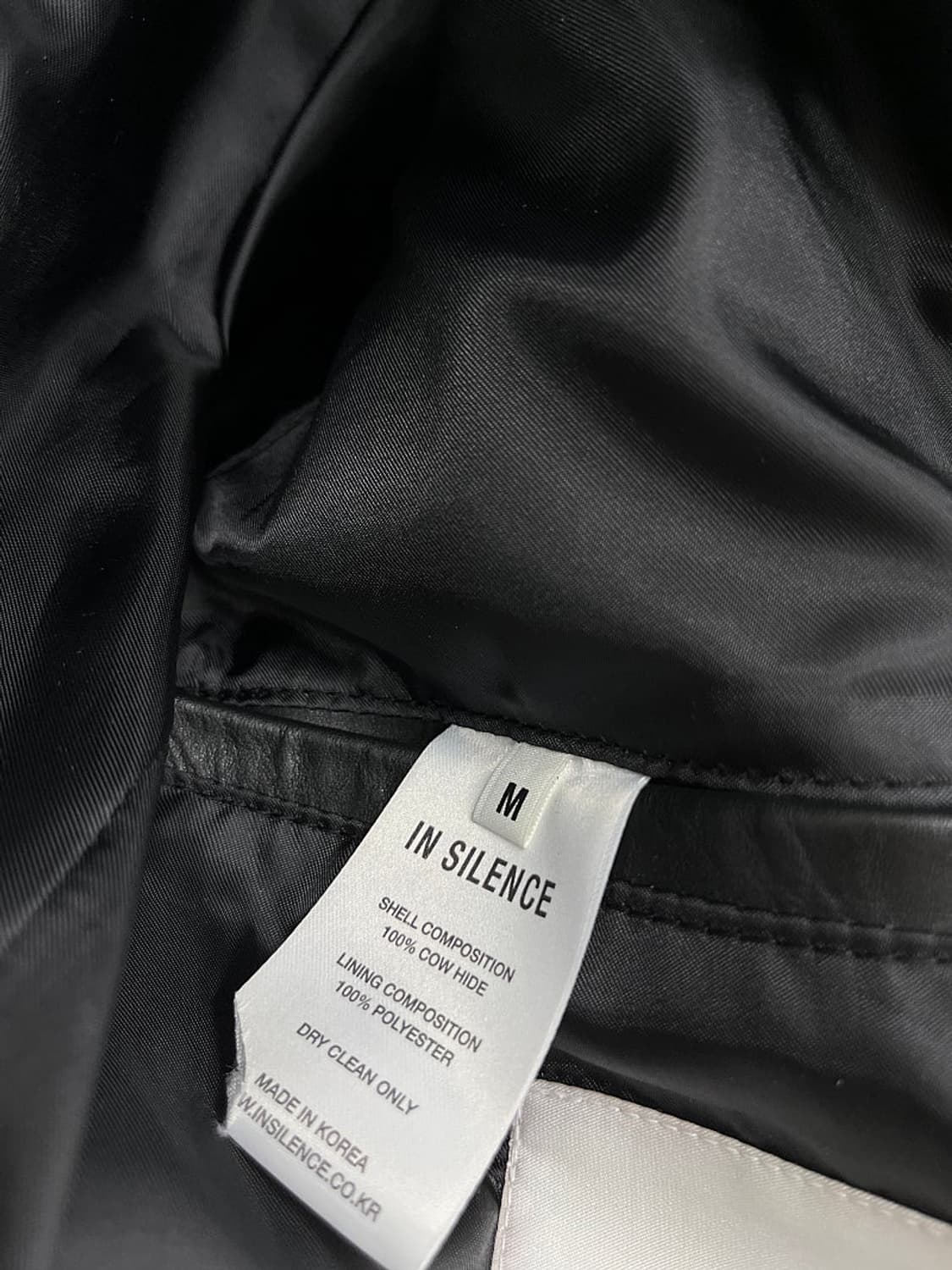 95) 인사일런스 라이더자켓  상품이미지6