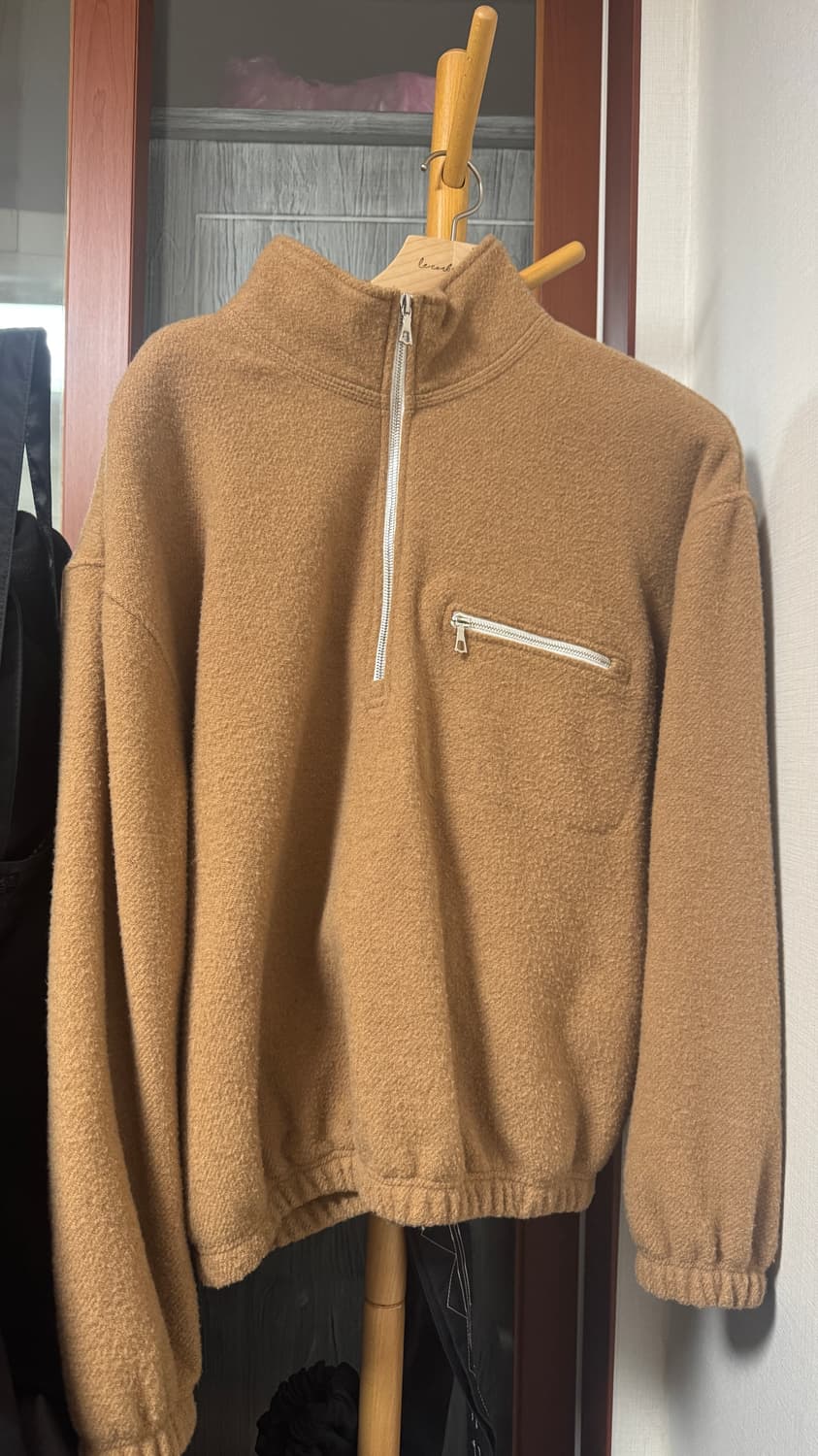 Rier 버진울 플리스 하프집업 S 상품이미지3