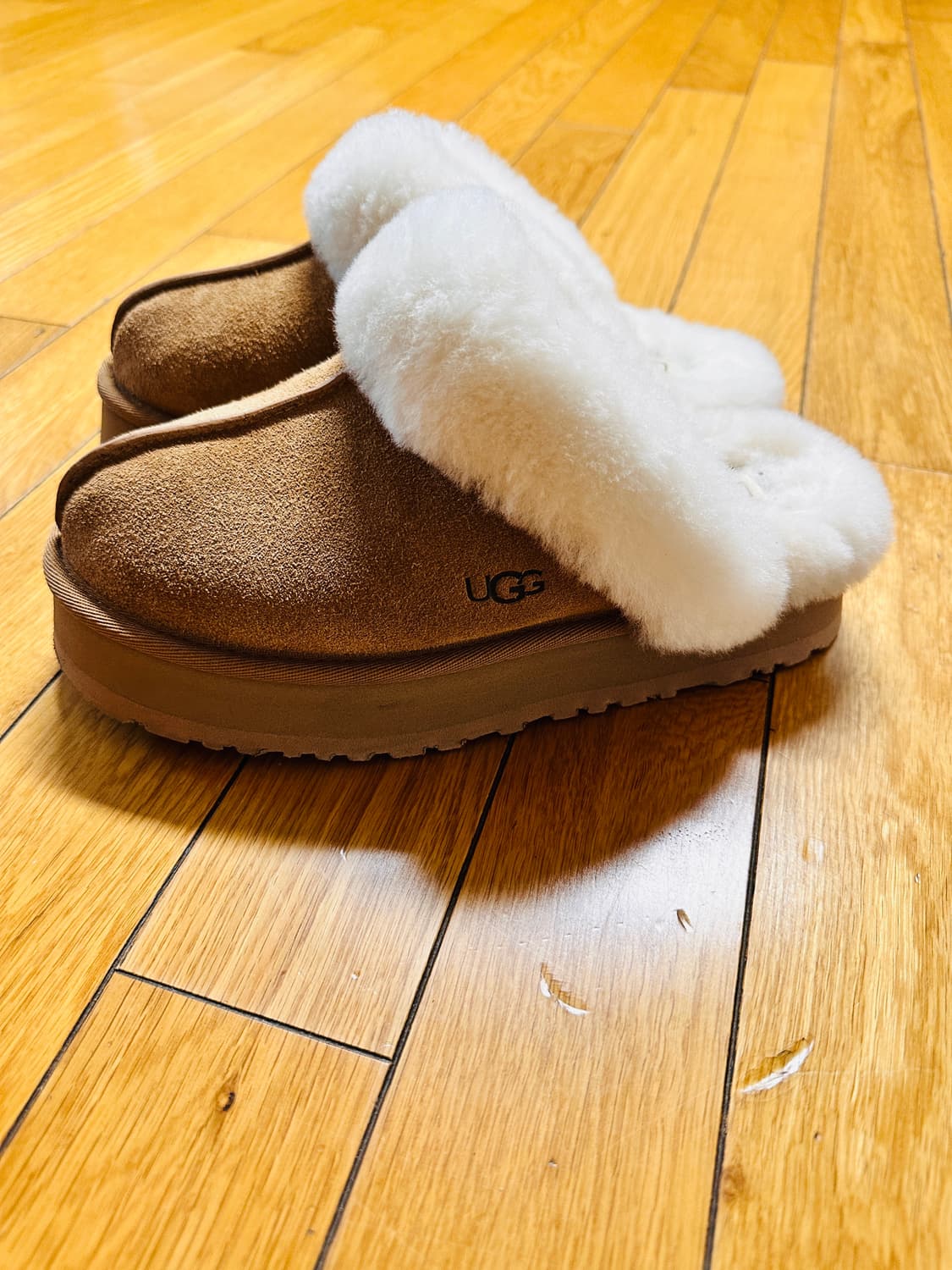 어그 디스케트 키높이 슬리퍼 체스트넛 240 상품이미지2