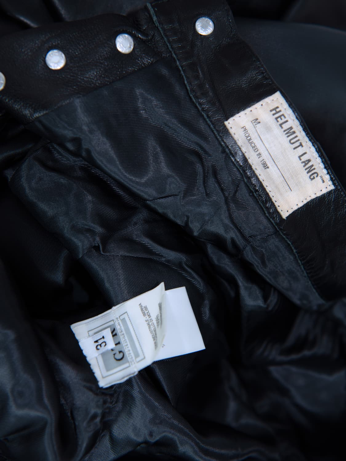 Helmut lang 97aw leather pants 31 상품이미지5