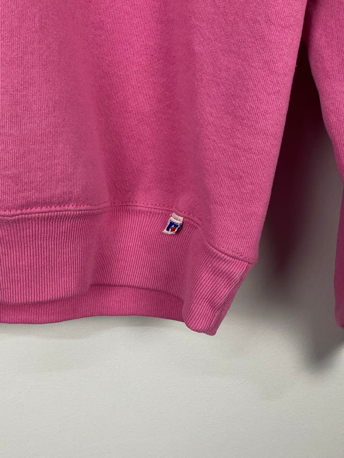 90s 러셀 에슬레틱 핑크 스웻셔츠 맨투맨 S <572> 상품이미지3