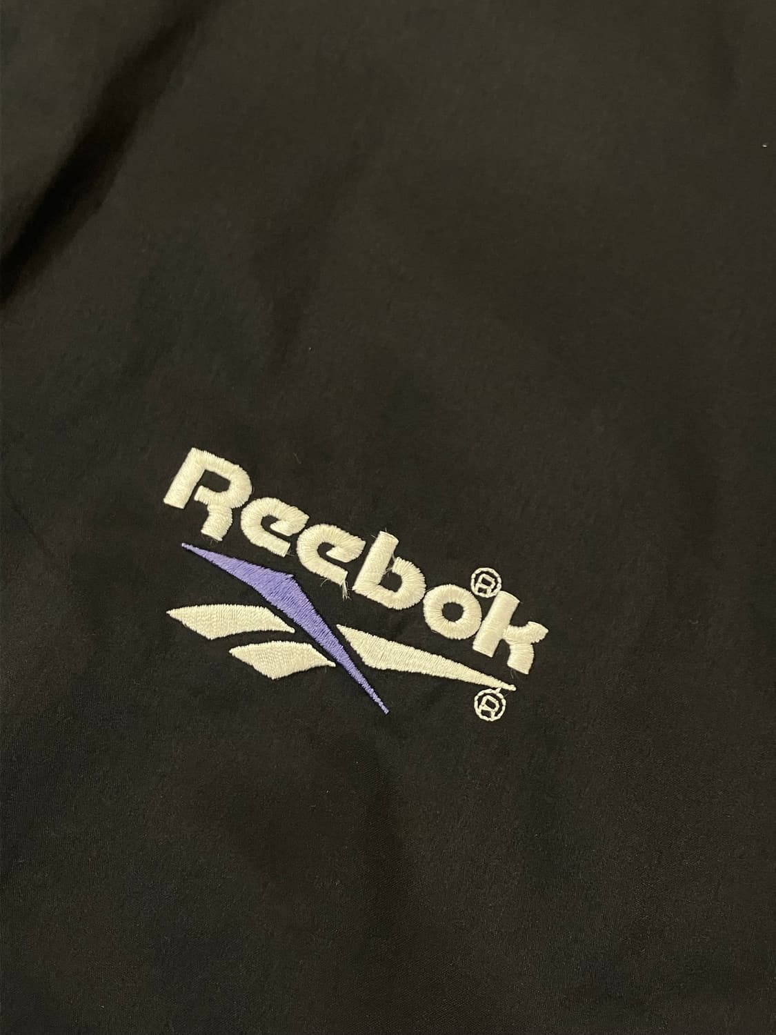 리복 바람막이 점퍼 블랙 105 #csz2499 상품이미지4