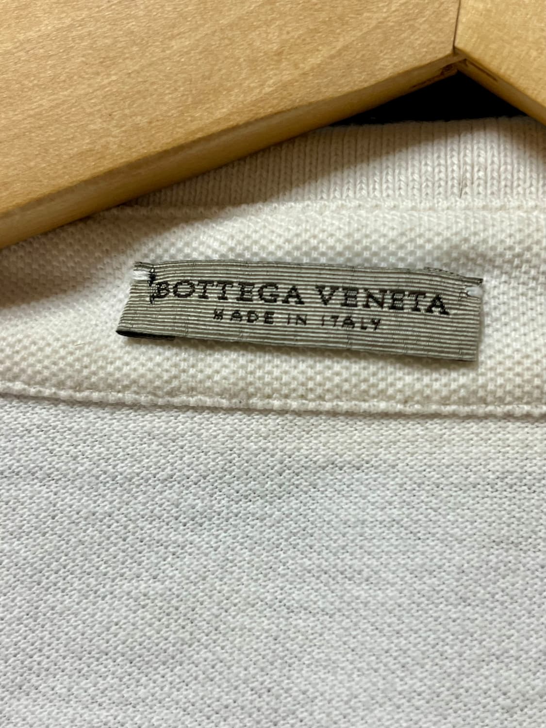 보테가베네타 화이트 잉크 스플래쉬 폴로 48 정품 상품이미지3