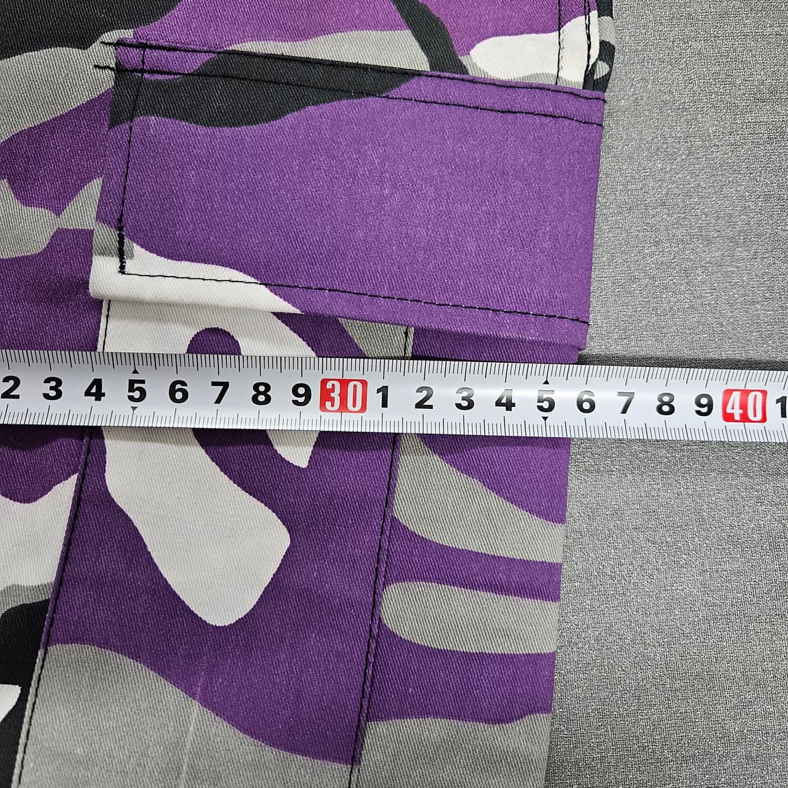 로스코 퍼플 카모 카고 조거팬츠 M 상품이미지6