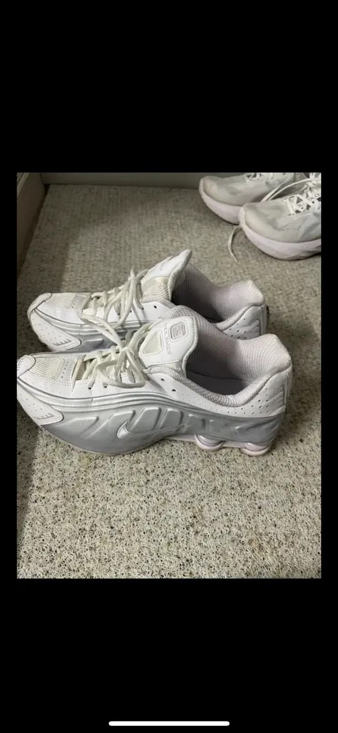 나이키 샥스 화이트메탈릭실버 상품이미지5