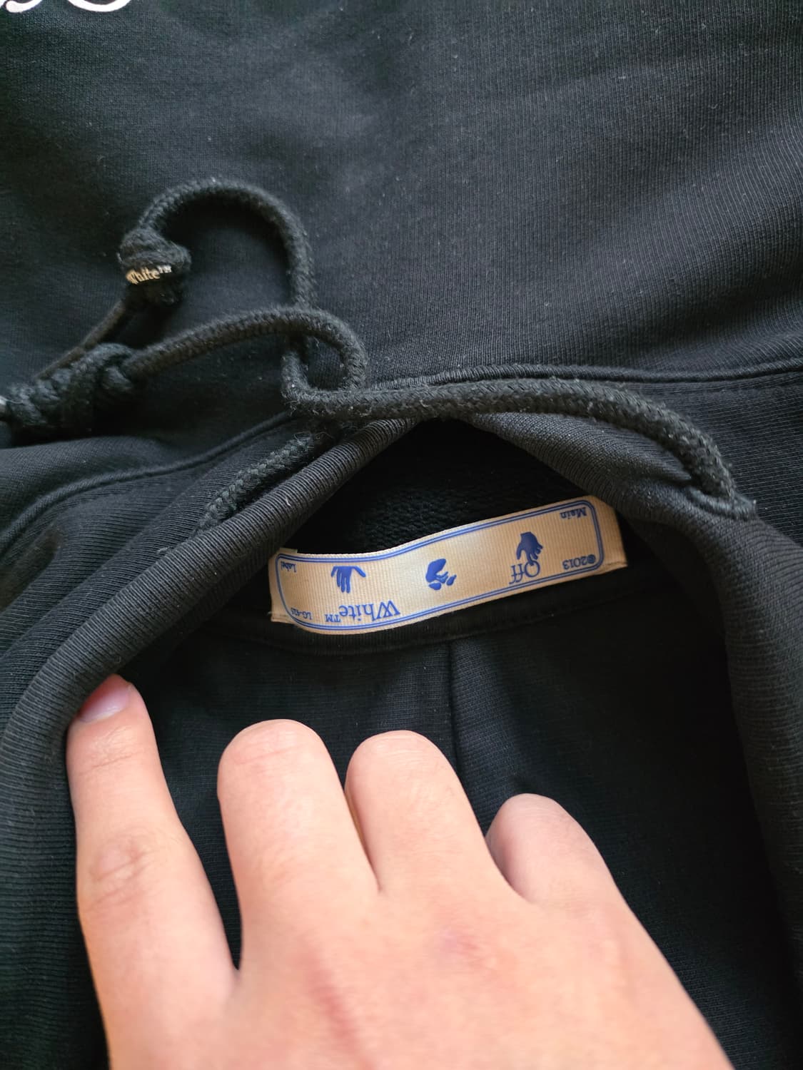 [새상품급,s]오프화이트 그래피티 후드티 상품이미지5