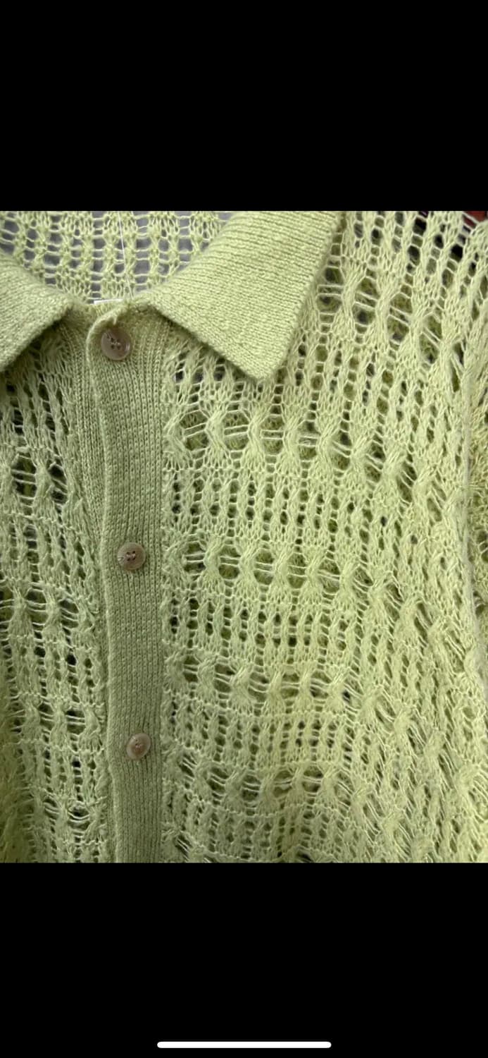 OASIS 데미지 니트 가디건 H1150 상품이미지3