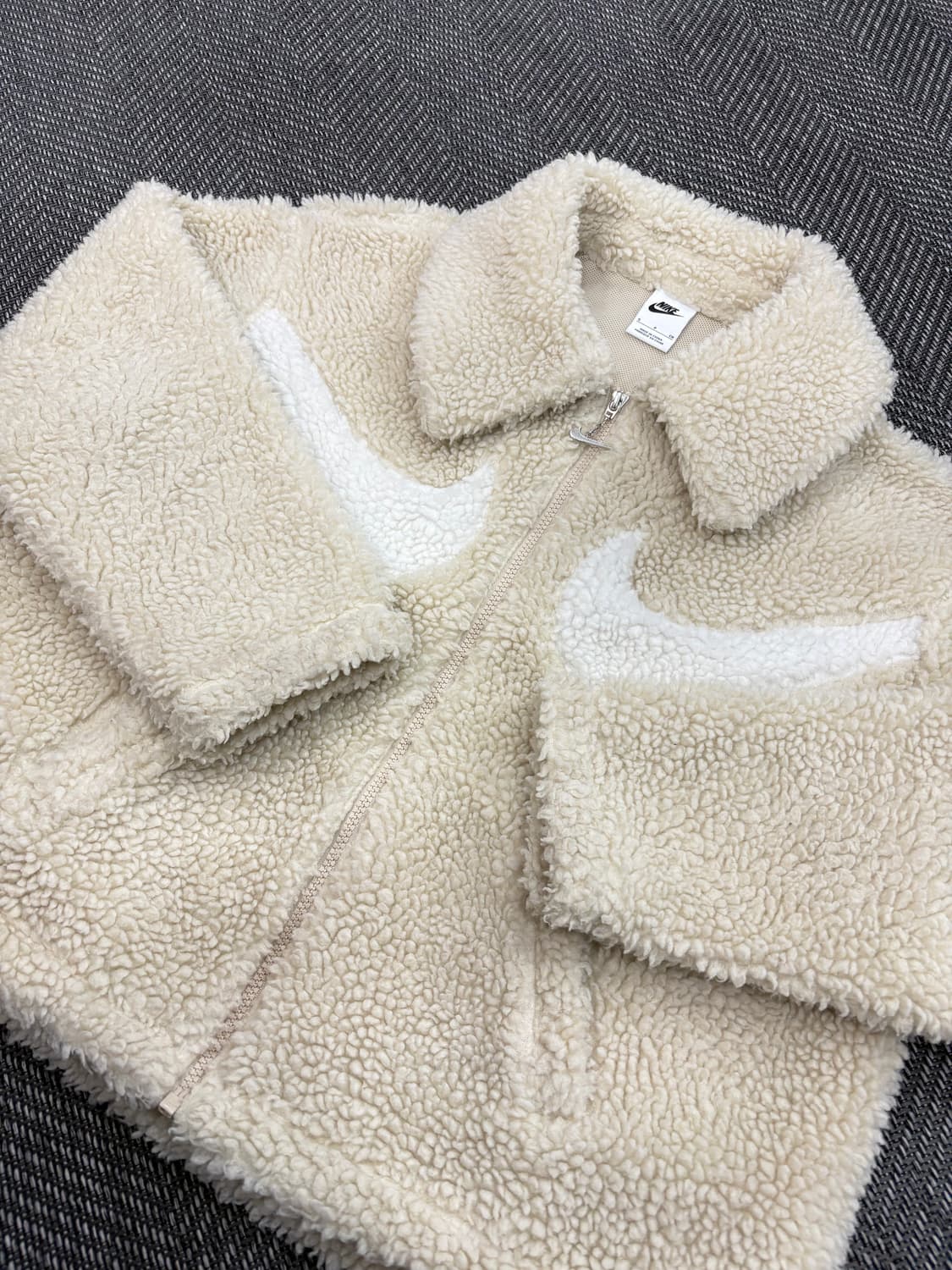 나이키 뽀글이 집업S 상품이미지3