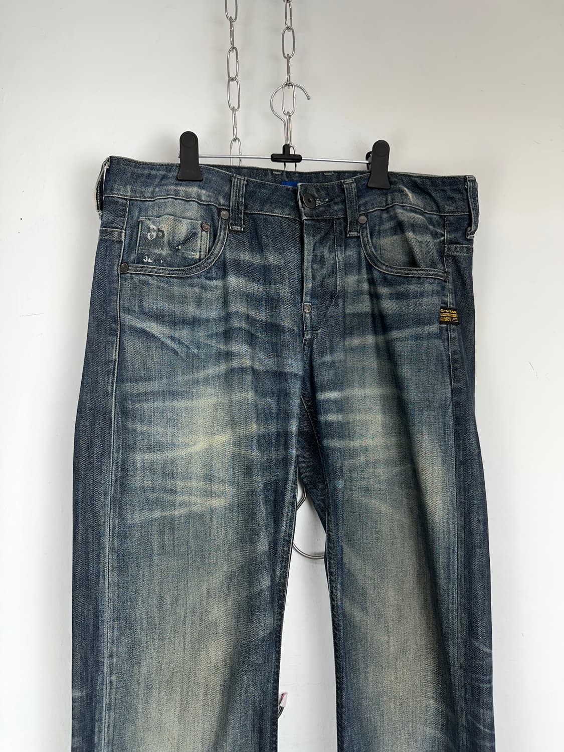 G-Star Raw Attacc Low Straight Wash Deni 상품이미지5