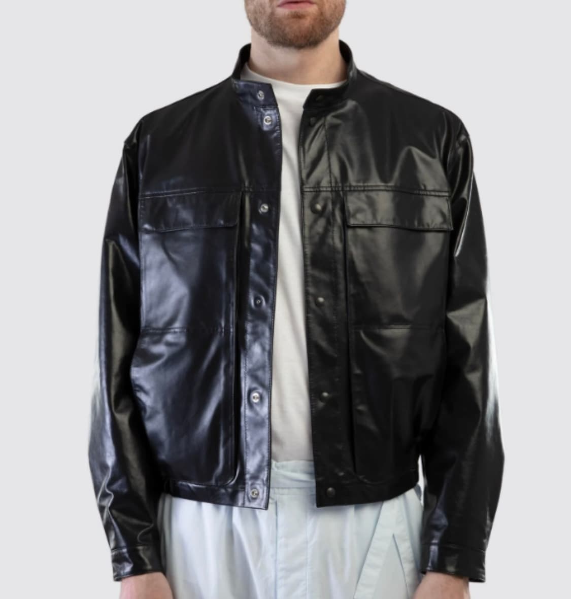 르메르 23ss 레더 블루종 상품이미지1