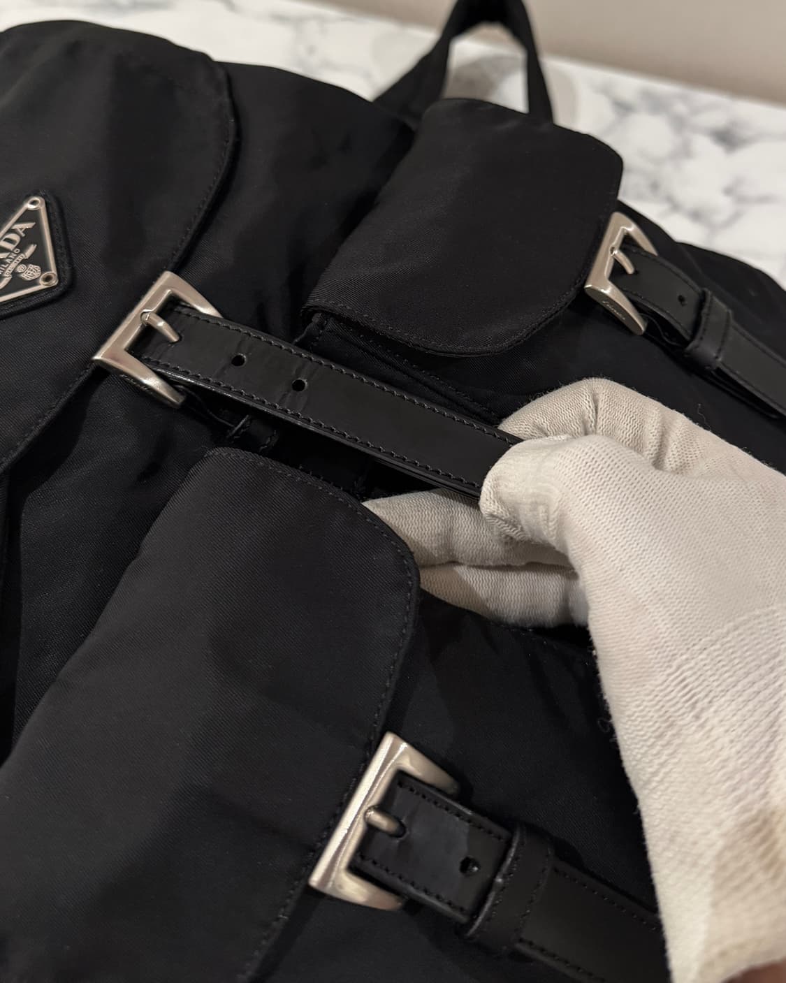 정품 프라다 백팩 스몰  상품이미지7