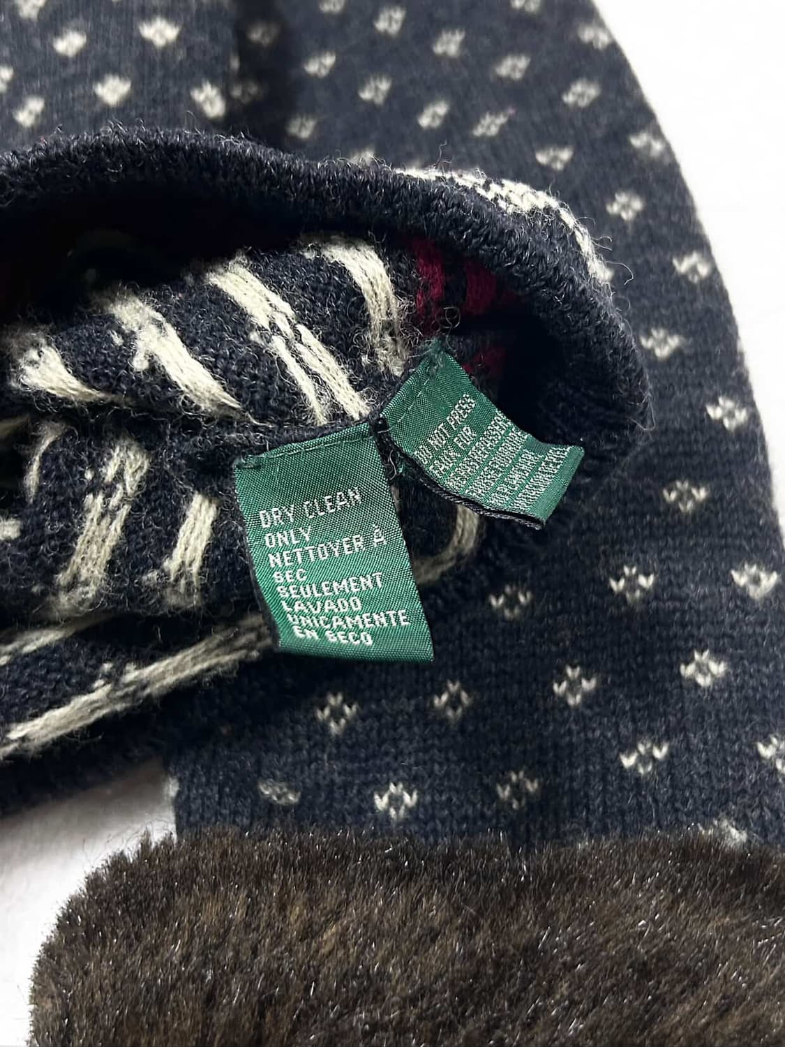 폴로 노르딕 울 니트집업 상품이미지9