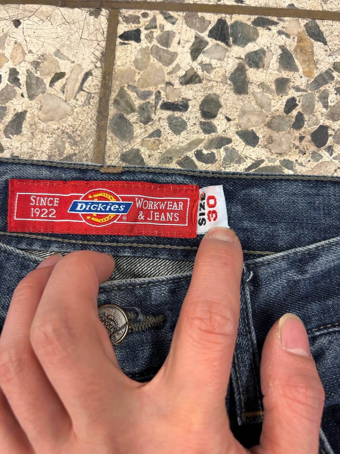 디키즈 워크웨어 빈티지 스트레이트 데님 상품이미지2