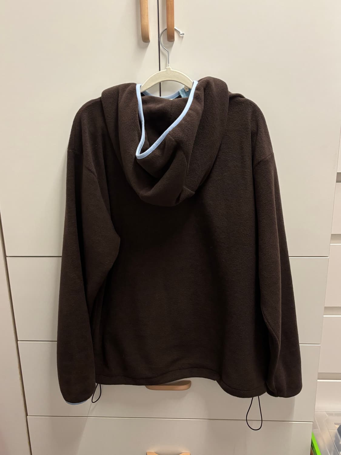 모디무드 후드 아노락 후리스 상품이미지4