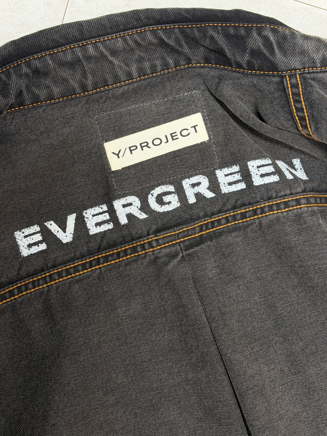 Y/PROJECT 데님 셔츠 L 상품이미지5