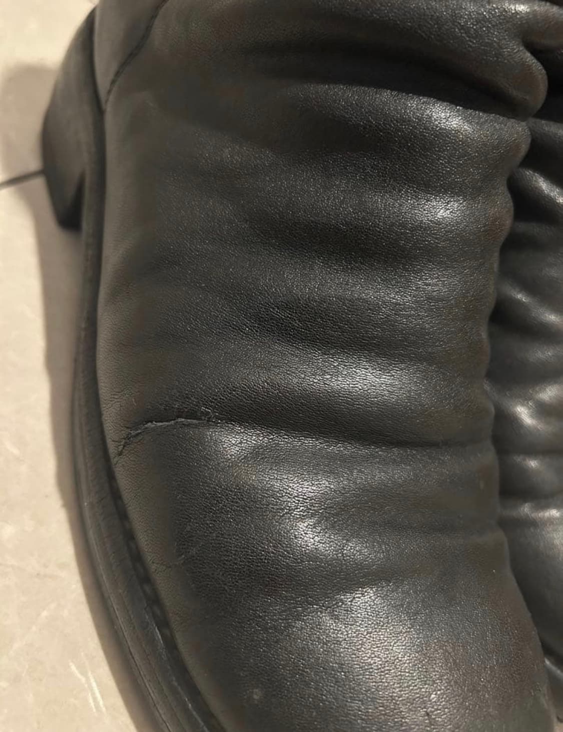 구이디 788 백지퍼 홀스 스킨 부츠 41 상품이미지7