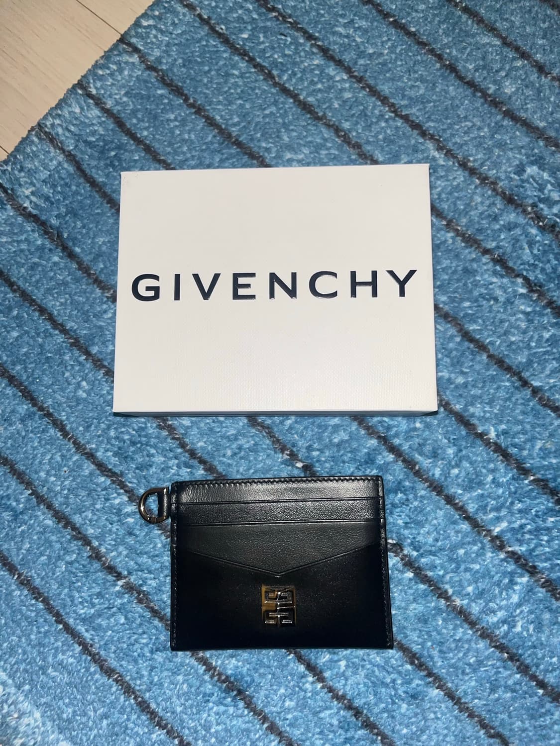 지방시 4G 카드 지갑 홀더 블랙 상품이미지1