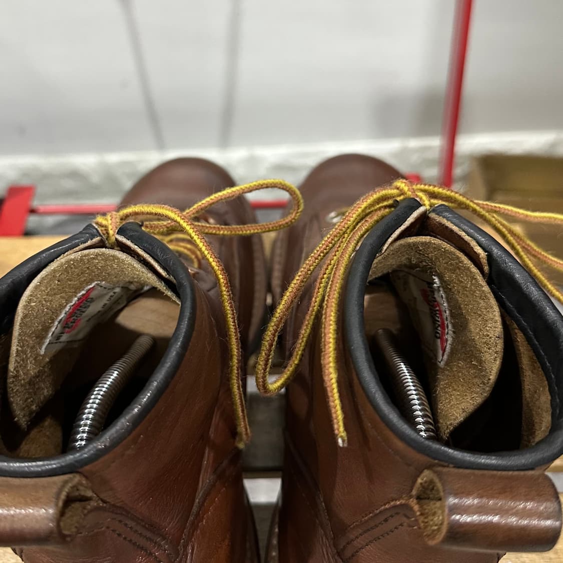 8D 260) 레드윙 워커 남성 남자 부츠 라인맨 러그 2936 브라운 상품이미지5