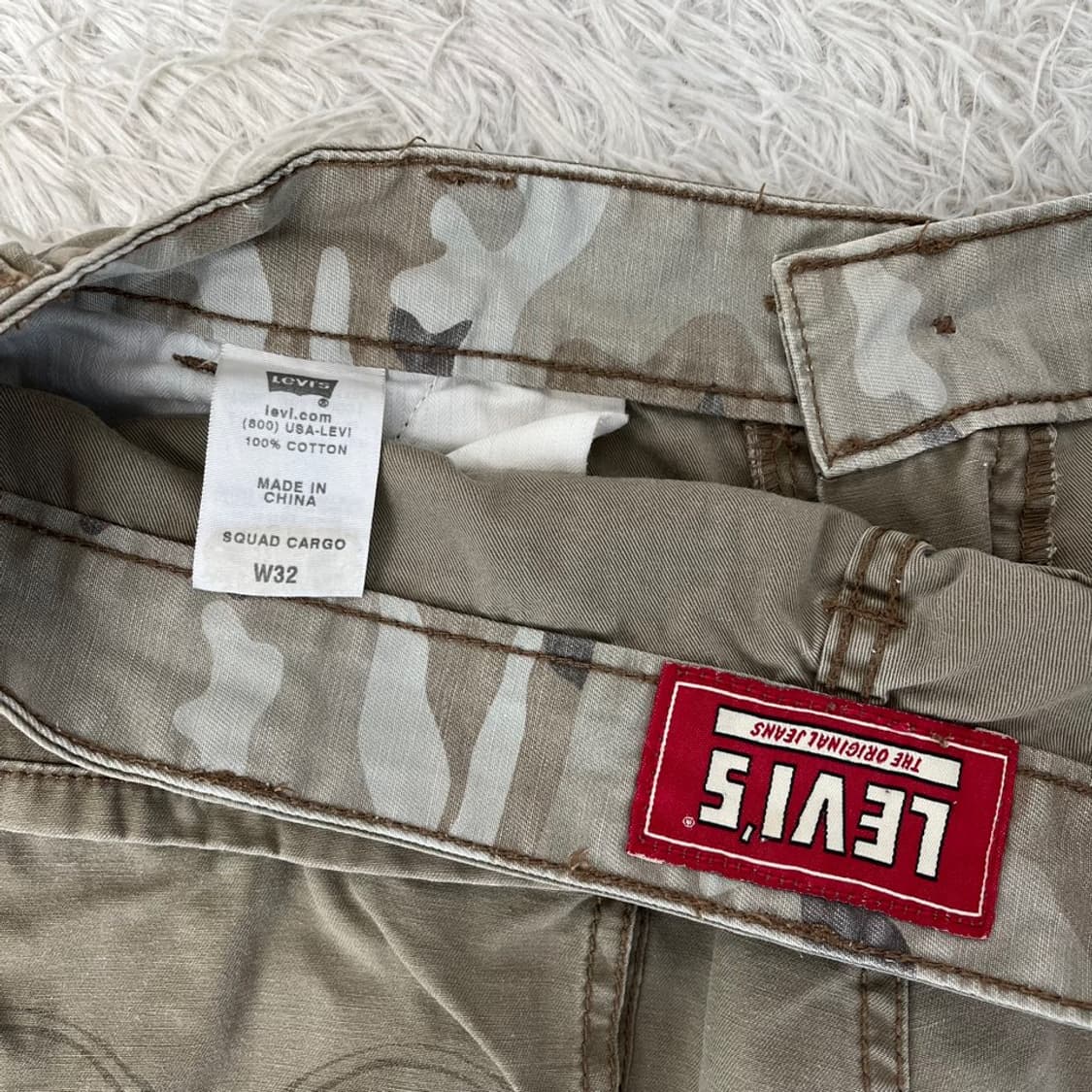 리바이스 카고 하프 팬츠/#3627 상품이미지4