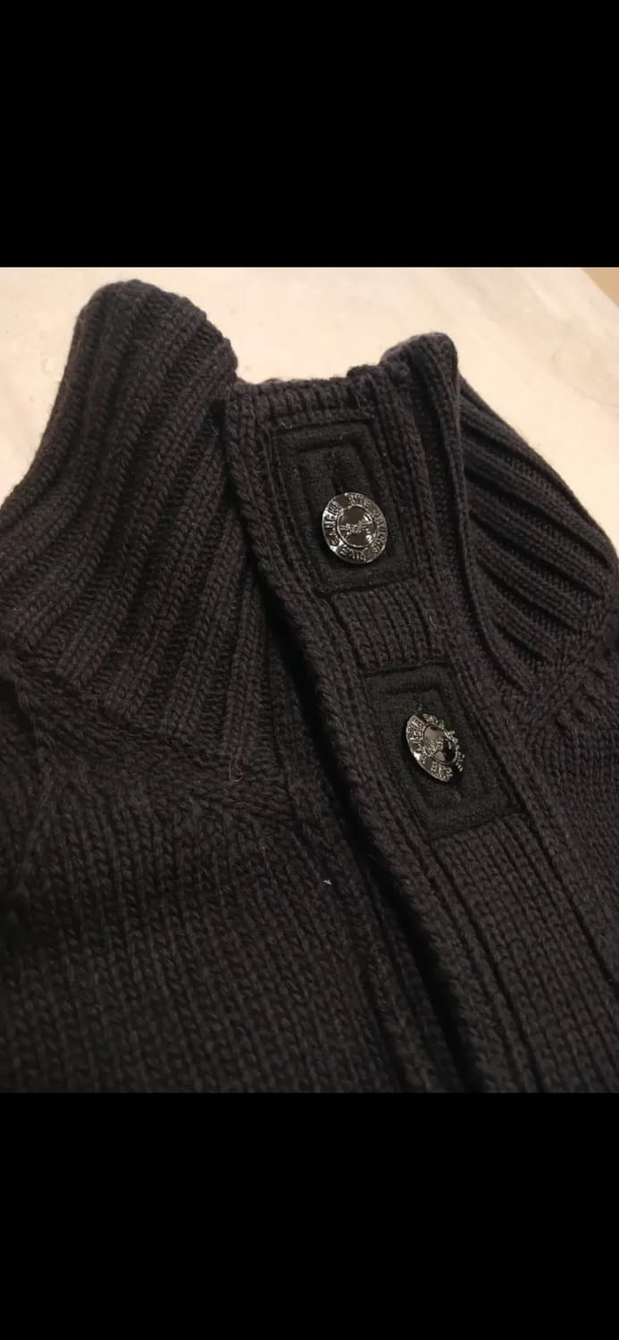 YSL rive gauche HEAVY WOOL KNIT CARDIGAN 상품이미지3