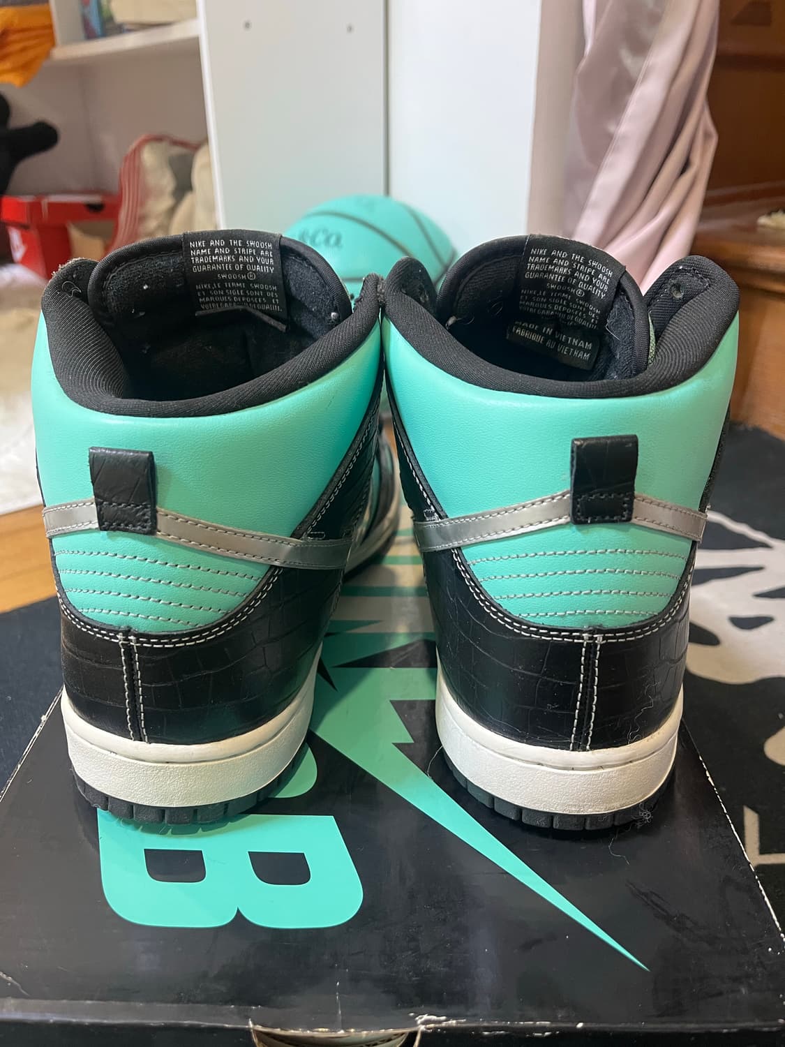 Nike sb dunk 나이키 sb덩크하이 다이아몬드 서플라이 상품이미지4