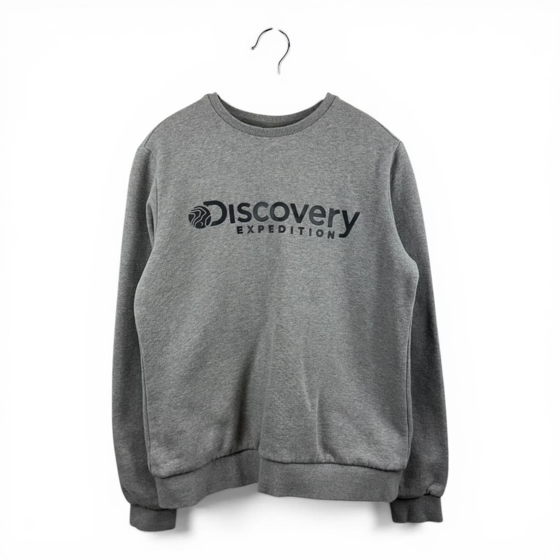 (95) 디스커버리 로고 맨투맨 그레이 상품이미지1