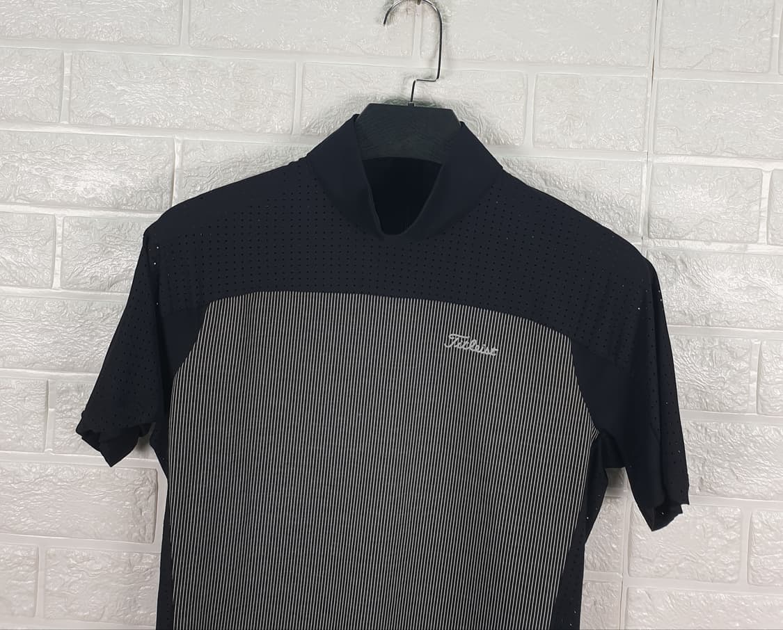 [90]타이틀리스트 기능성 하이넥 골프 티셔츠 상품이미지4