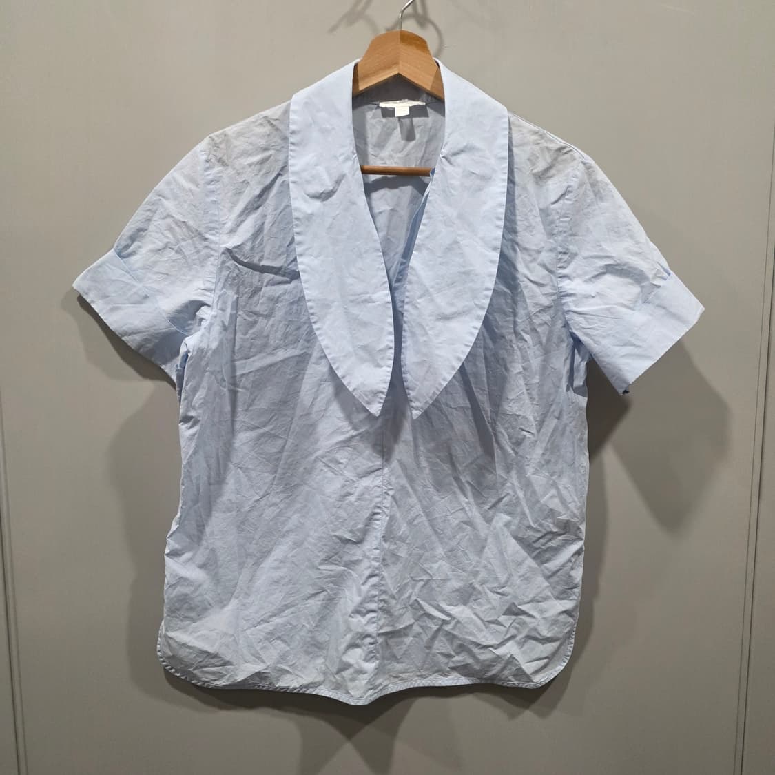 COS 코스 빅 칼라 반팔 셔츠 상품이미지1