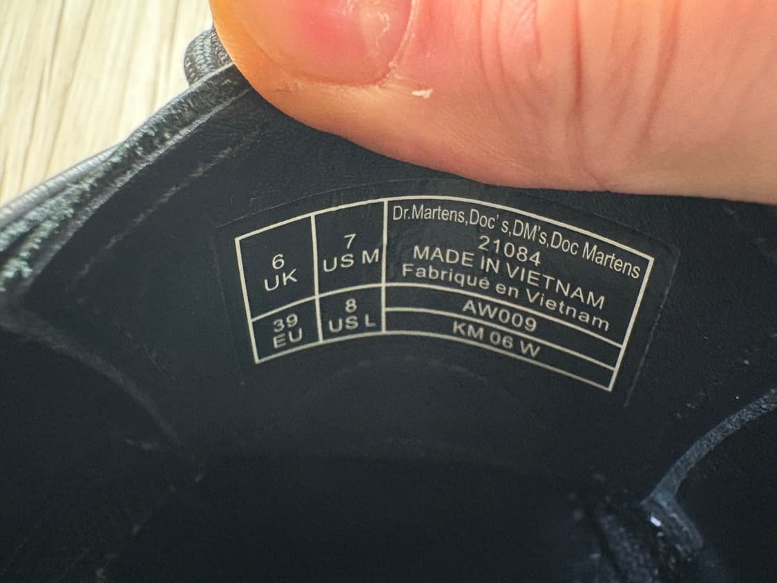 닥터마틴 1461 3홀 벡스 250 상품이미지7