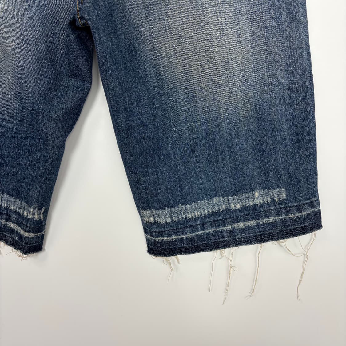 돌체앤가바나 레이어드 데님 반바지 팬츠 상품이미지9