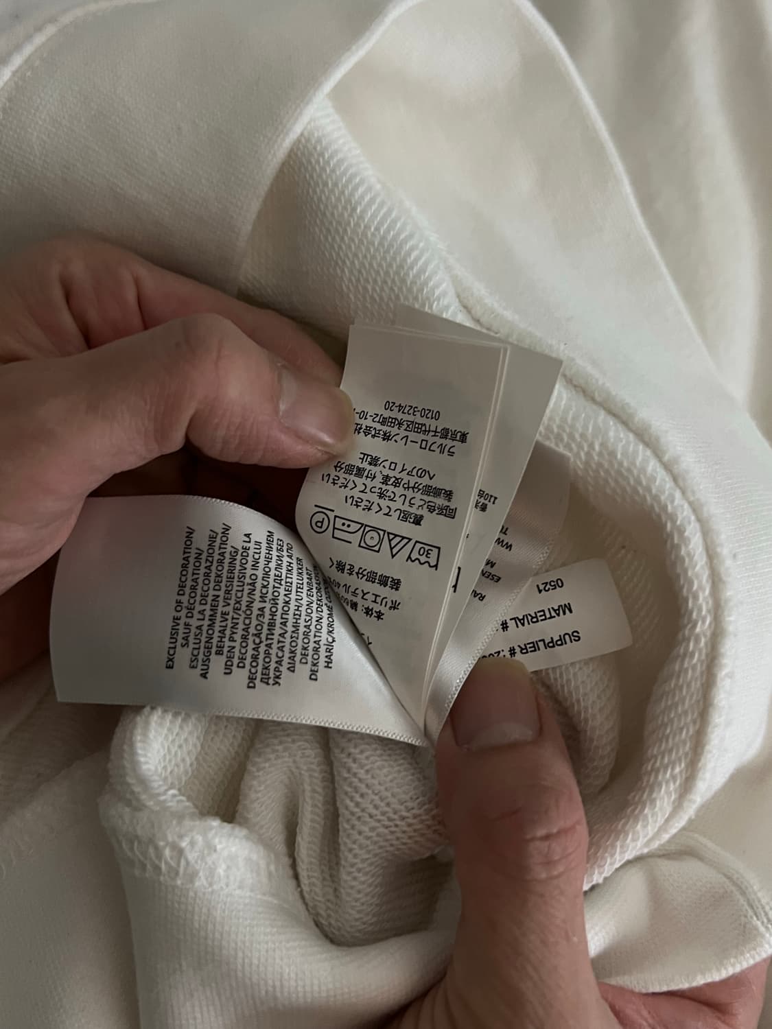 랄프로렌 정품!!  맨투맨 화이트 사이즈can 상품이미지6