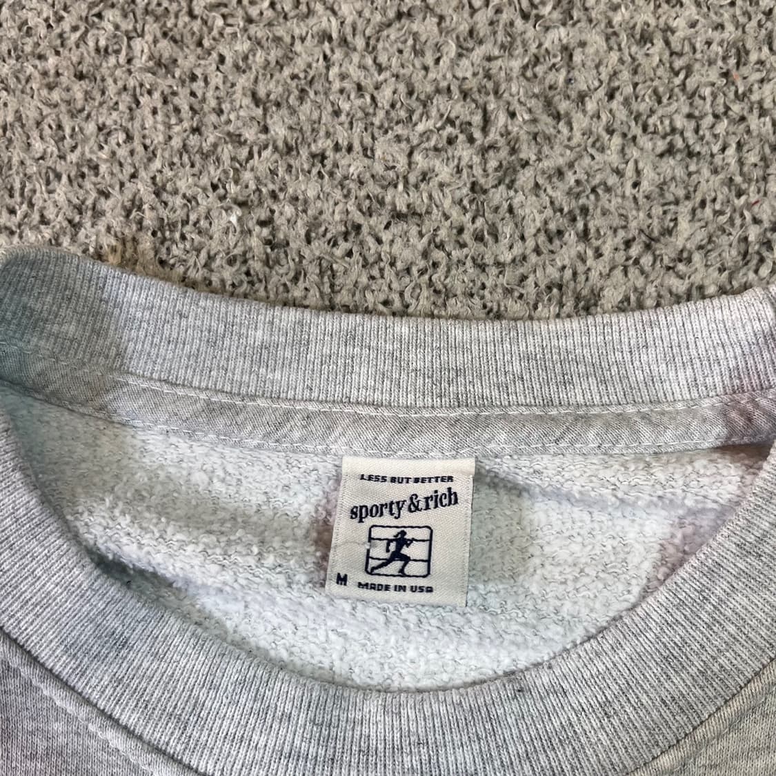 스포티 & 리치 빅로고 맨투맨 상품이미지5