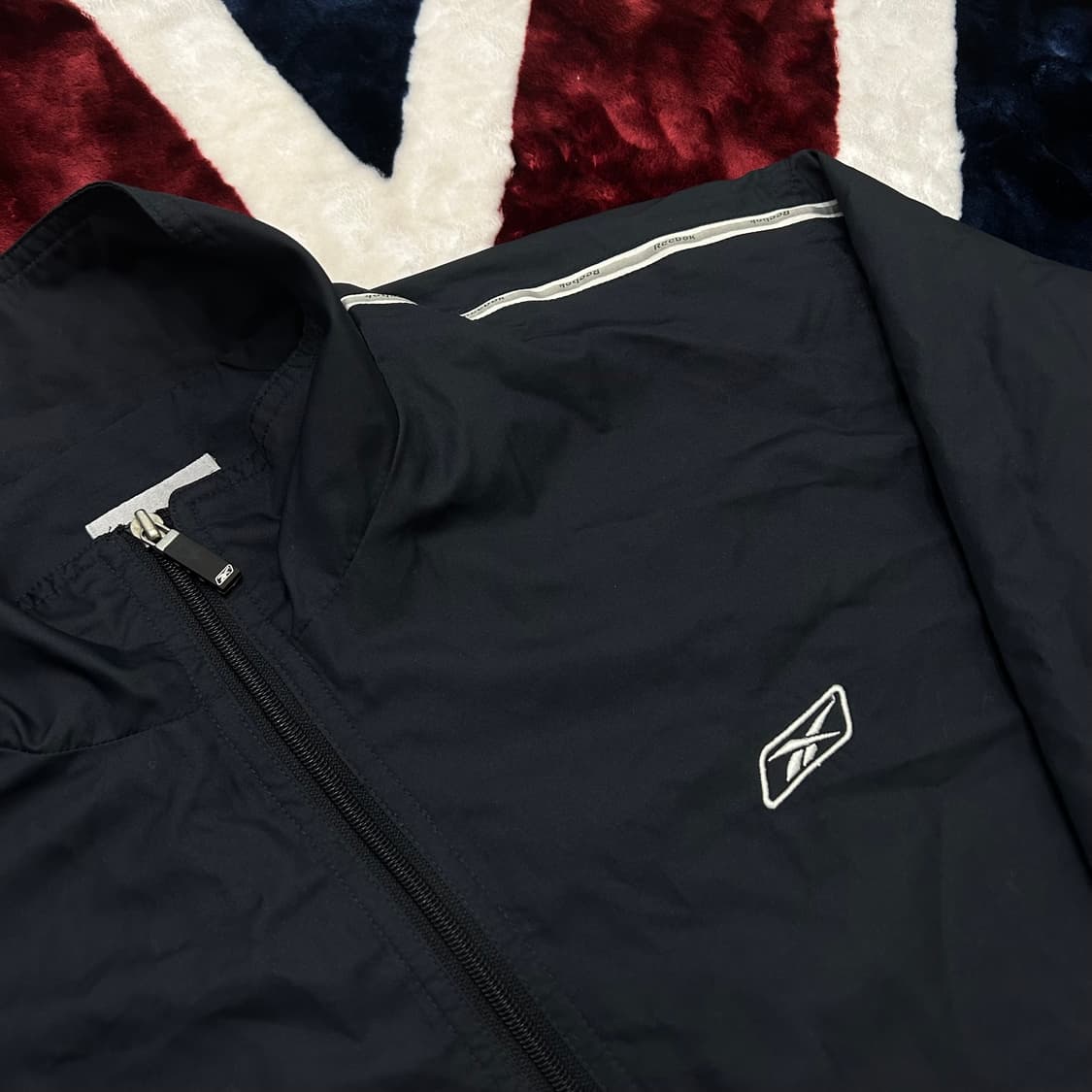 [L]리복 올드스쿨 바람막이/짙은네이비 상품이미지1