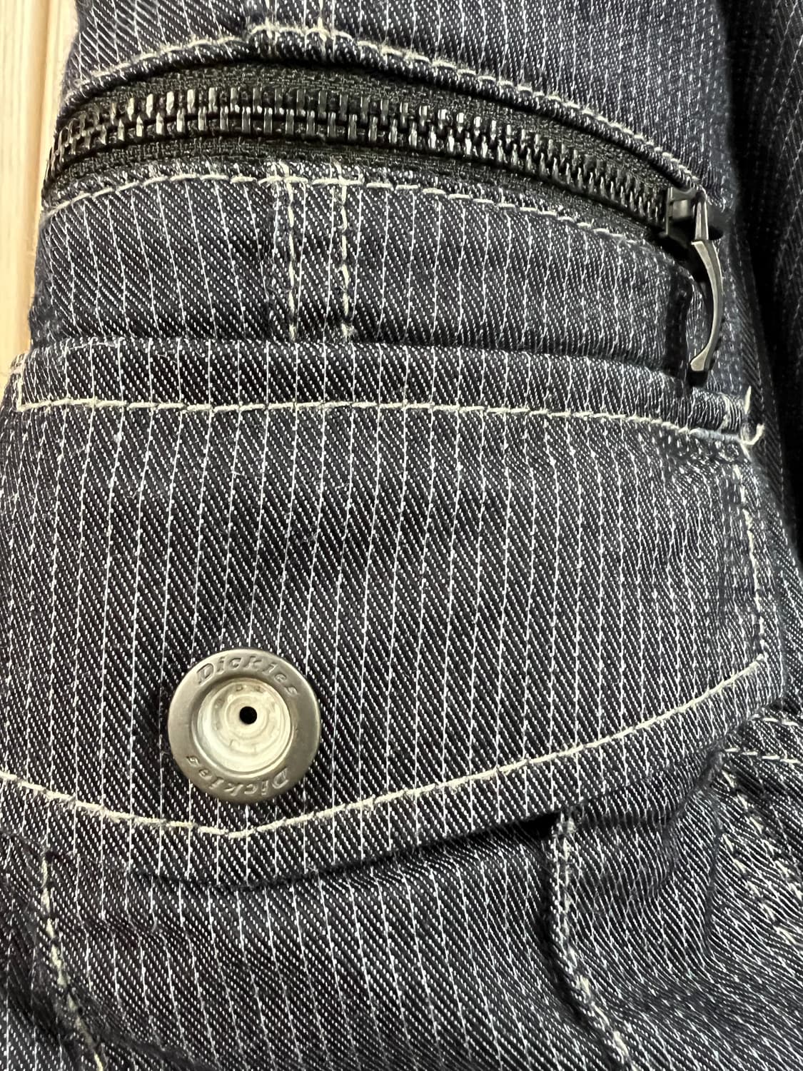 [41인치] 디키즈 스트라이프 워크 팬츠 상품이미지3