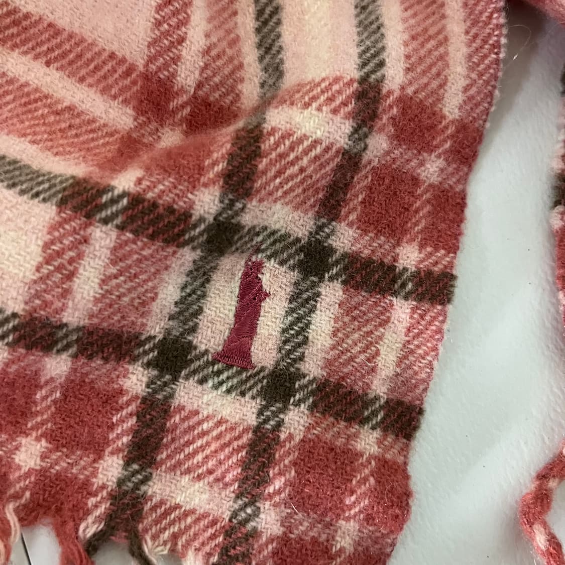 [Eastboy] 이스트보이 핑크 체크 머플러 상품이미지4