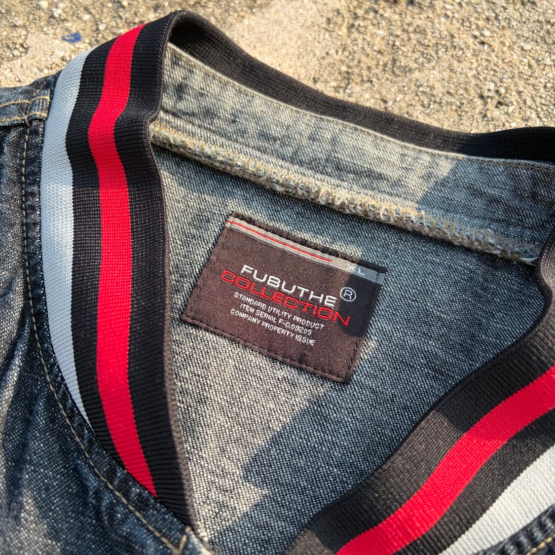 00s FUBU 후부 빈티지 올드스쿨 데님자켓 XL 상품이미지5