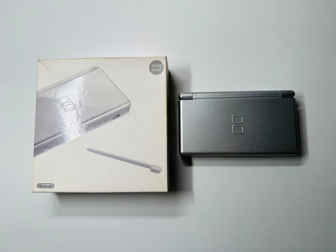 닌텐도 DS Lite DSL 그로스 실버 일판 박스셋 판매 (게임보이) 상품이미지1