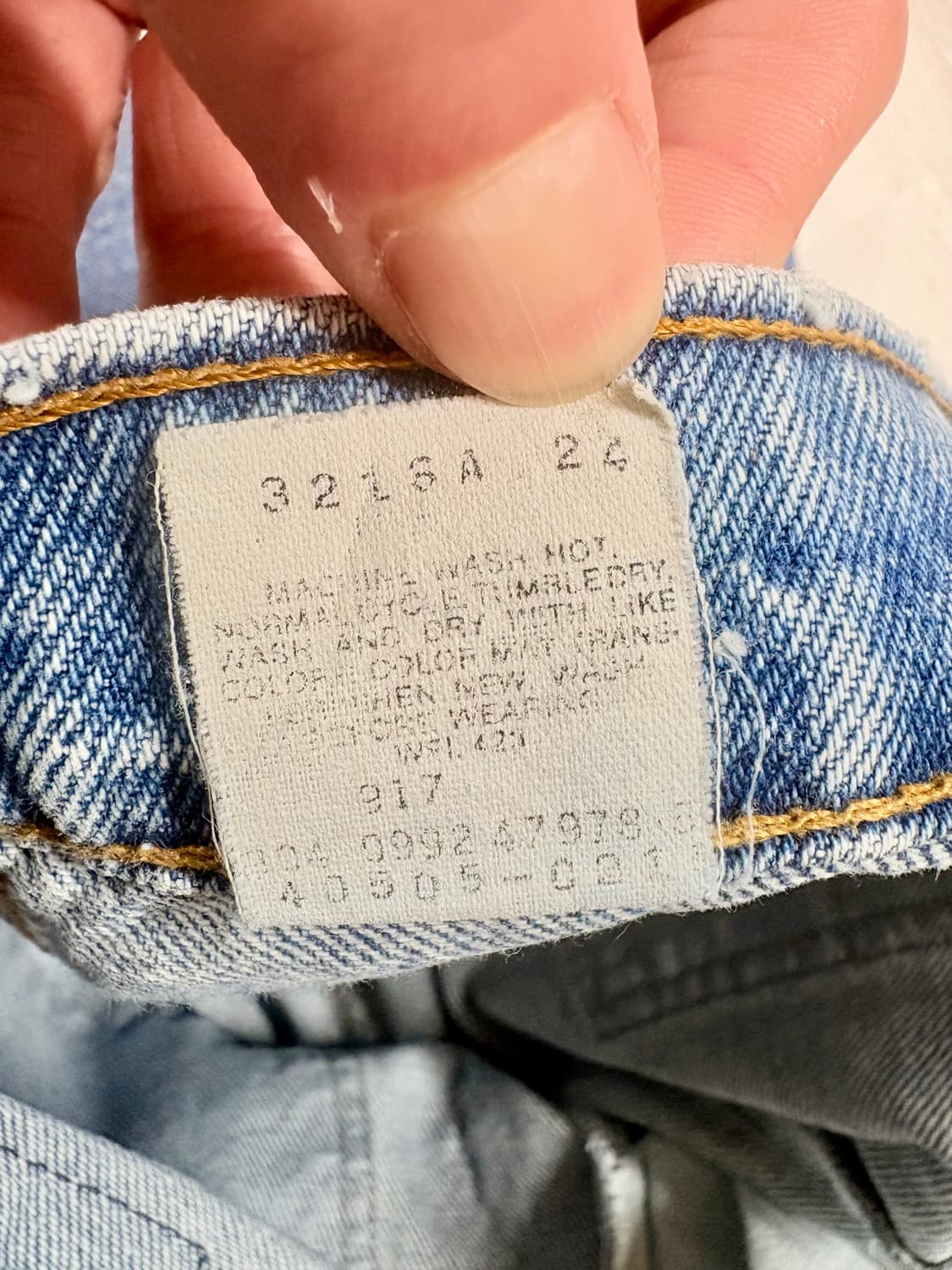 리바이스 빈티지 505 오렌지탭 (34) 상품이미지6