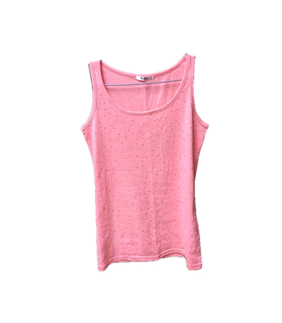 Tumblr Y2K vintage pink sleeveless shirt 상품이미지1