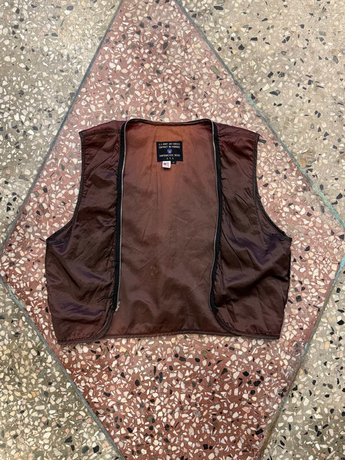 Ameco B-15 레더 자켓 (XL) 상품이미지7