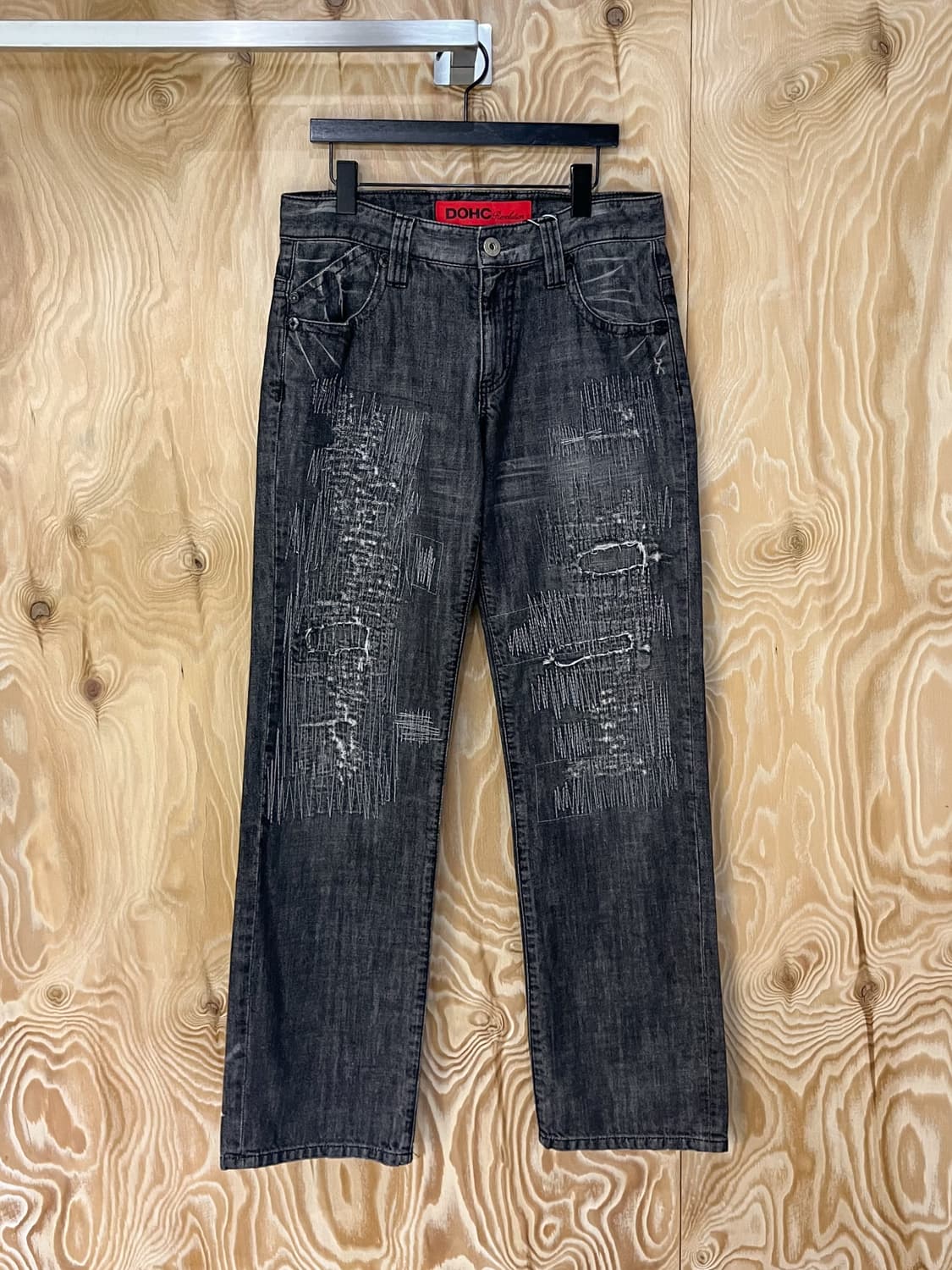 DOHC 보로 디스트레스드 데님 팬츠 상품이미지2