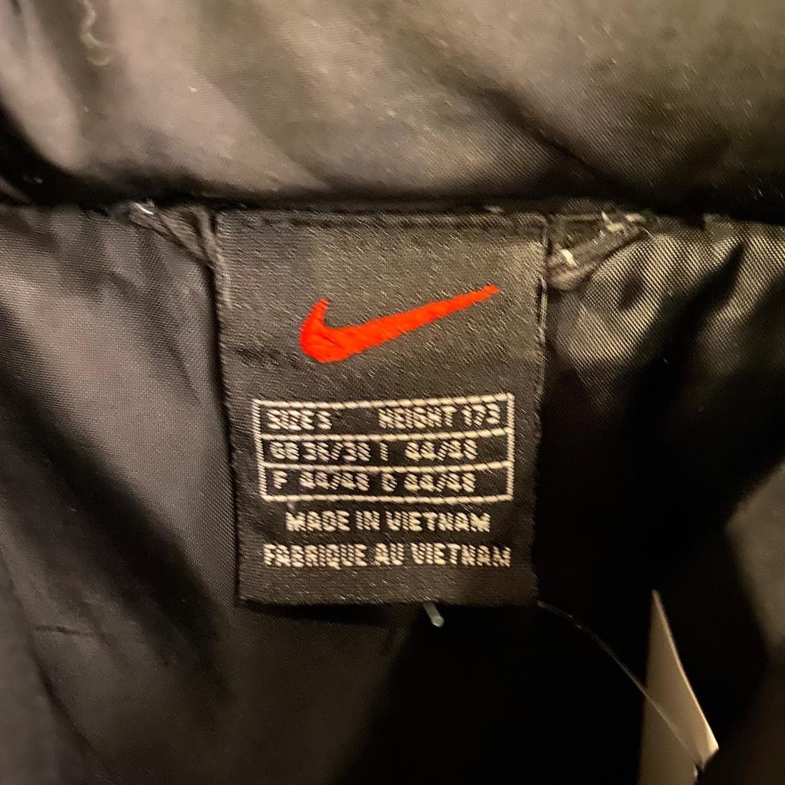 레어 90s USA 나이키 올드스쿨 다운베스트 상품이미지7