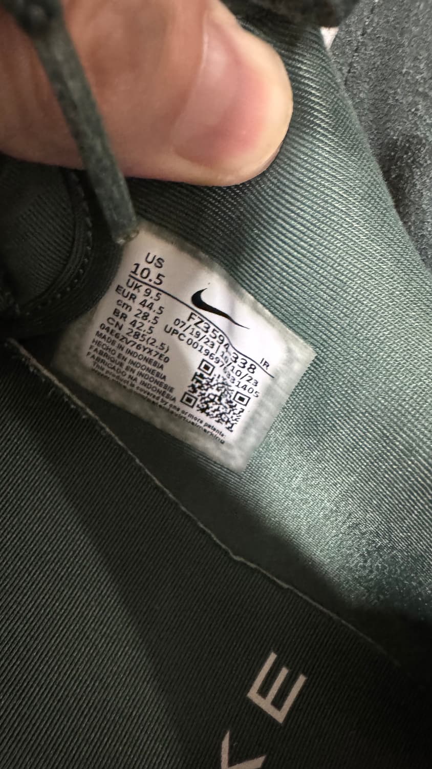 나이키 코르테즈 스웨이드 빈티지 그린 285 상품이미지3