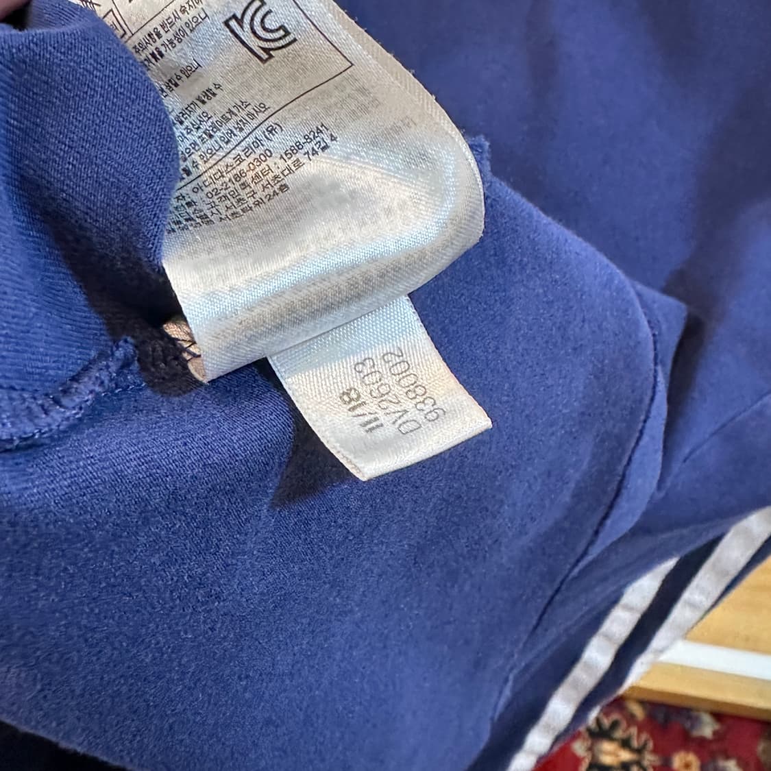 아디다스 네이비 삼선  롱슬리브 M 상품이미지6