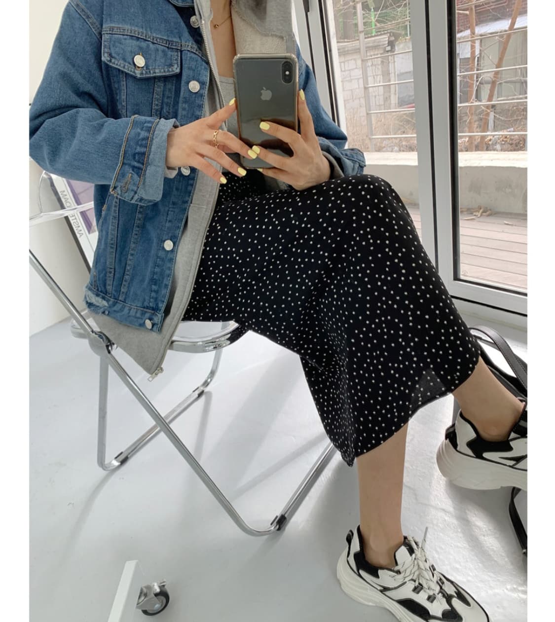 데얼쉬이즈 데님 청자켓 상품이미지3
